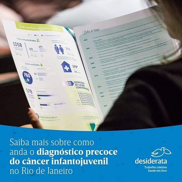 Saiba mais sobre como anda o diagnóstico precoce do câncer infantojuvenil no Rio de Janeiro